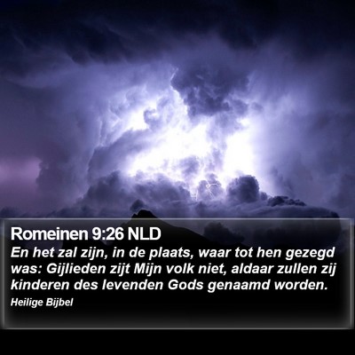 Romeinen 9:26 NLD Bible Verse Image
