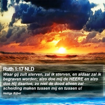 Ruth 1:17 NLD Bible Verse Image