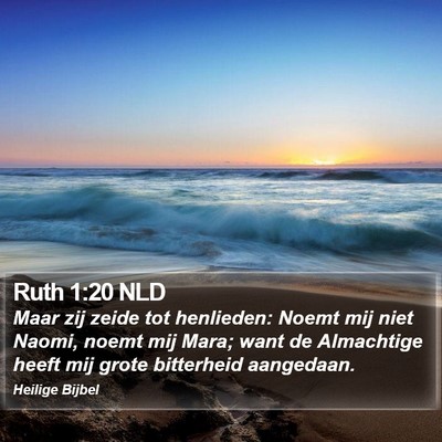 Ruth 1:20 NLD Bible Verse Image