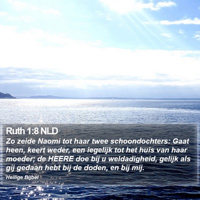 Ruth 1:8 NLD Bible Verse Image