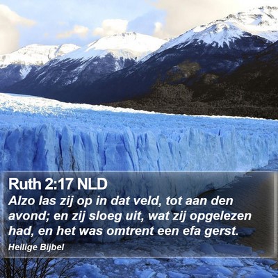 Ruth 2:17 NLD Bible Verse Image