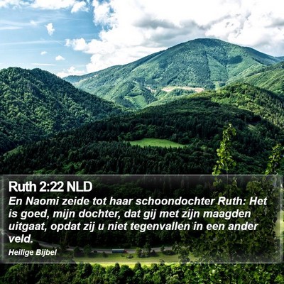 Ruth 2:22 NLD Bible Verse Image