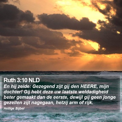 Ruth 3:10 NLD Bible Verse Image