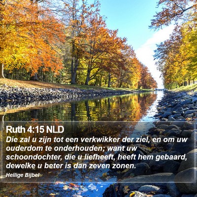 Ruth 4:15 NLD Bible Verse Image