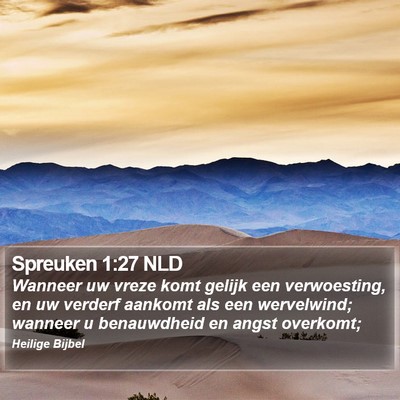 Spreuken 1:27 NLD Bible Verse Image