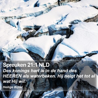 Spreuken 21:1 NLD Bible Verse Image