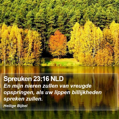 Spreuken 23:16 NLD Bible Verse Image