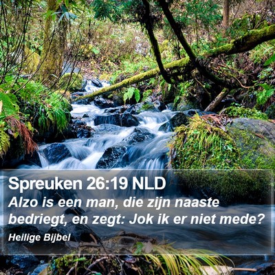 Spreuken 26:19 NLD Bible Verse Image