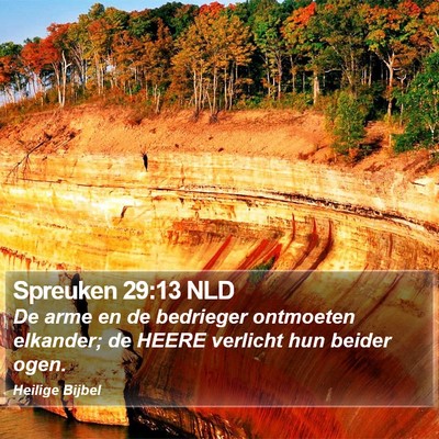 Spreuken 29:13 NLD Bible Verse Image
