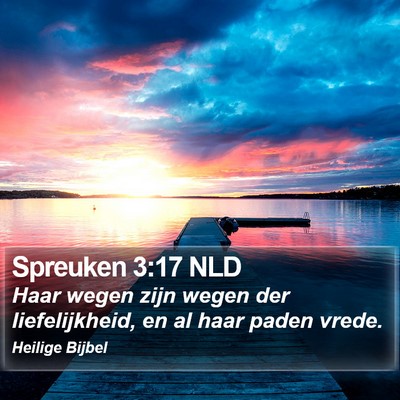 Spreuken 3:17 NLD Bible Verse Image