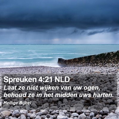 Spreuken 4:21 NLD Bible Verse Image