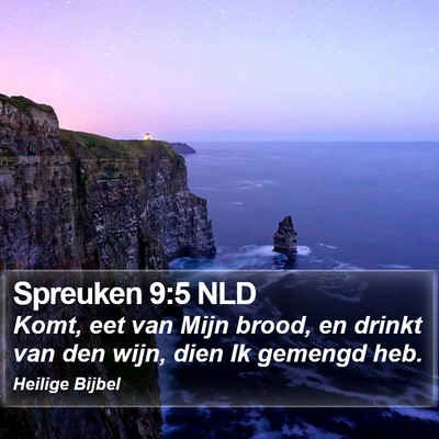 Spreuken 9:5 NLD Bible Verse Image