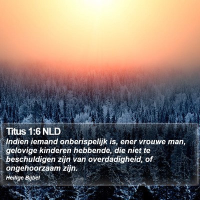 Titus 1:6 NLD Bible Verse Image