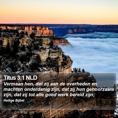 Titus 3:1 NLD Bible Verse Image