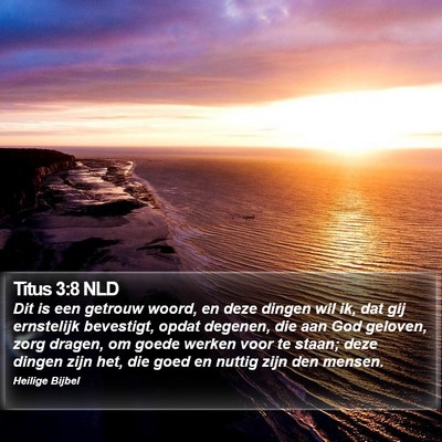 Titus 3:8 NLD Bible Verse Image