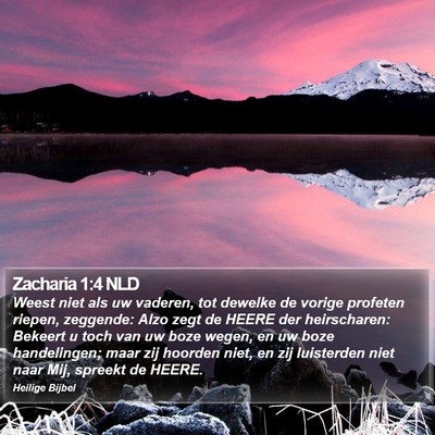 Zacharia 1:4 NLD Bible Verse Image