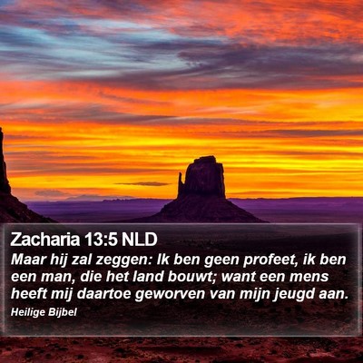 Zacharia 13:5 NLD Bible Verse Image
