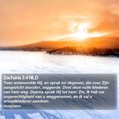 Zacharia 3:4 NLD Bible Verse Image