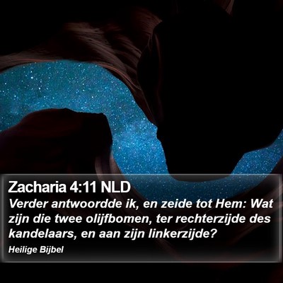 Zacharia 4:11 NLD Bible Verse Image