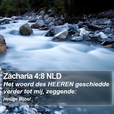 Zacharia 4:8 NLD Bible Verse Image
