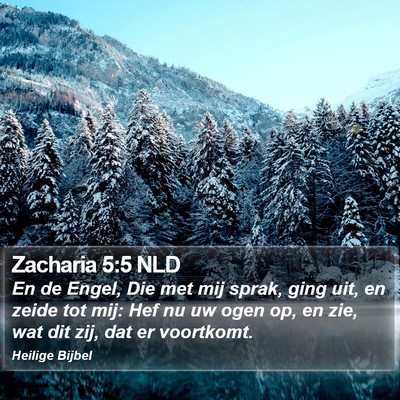 Zacharia 5:5 NLD Bible Verse Image