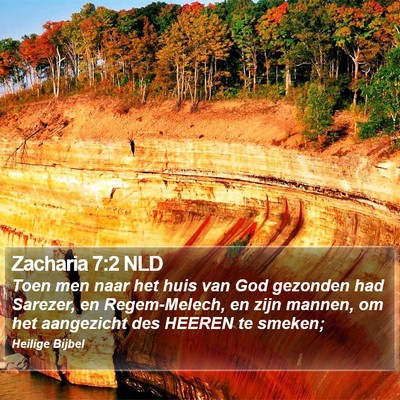 Zacharia 7:2 NLD Bible Verse Image