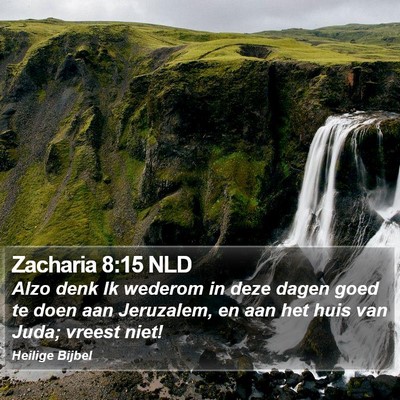 Zacharia 8:15 NLD Bible Verse Image
