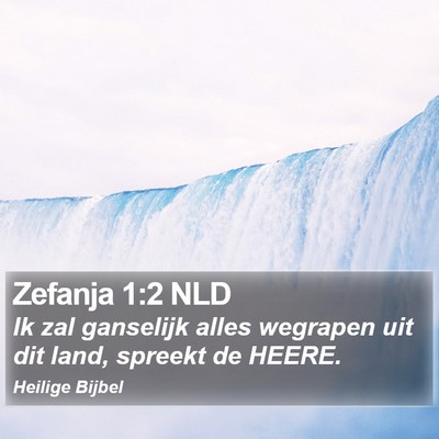 Zefanja 1:2 NLD Bible Verse Image