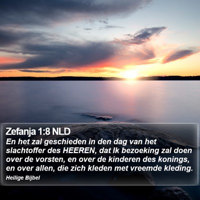 Zefanja 1:8 NLD Bible Verse Image