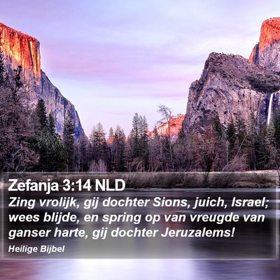 Zefanja 3:14 NLD Bible Verse Image