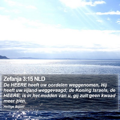 Zefanja 3:15 NLD Bible Verse Image