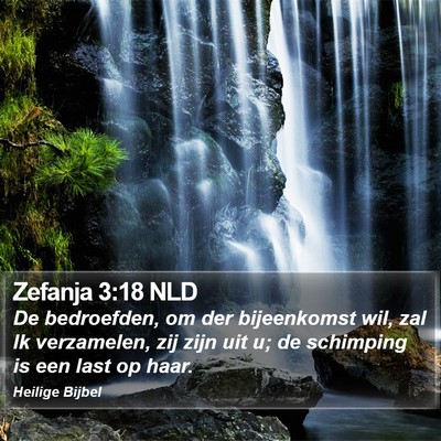 Zefanja 3:18 NLD Bible Verse Image