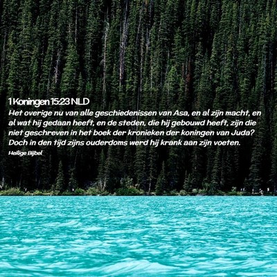 Picture 02 - 1 Koningen 15:23 NLD - Het overige nu van alle geschiedenissen van Asa, - Bible Verse Picture