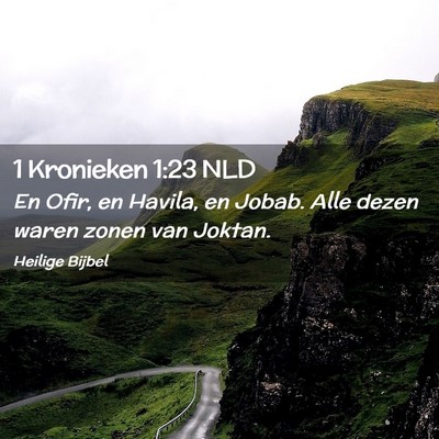 Picture 02 - 1 Kronieken 1:23 NLD - En Ofir, en Havila, en Jobab. Alle dezen waren - Bible Verse Picture