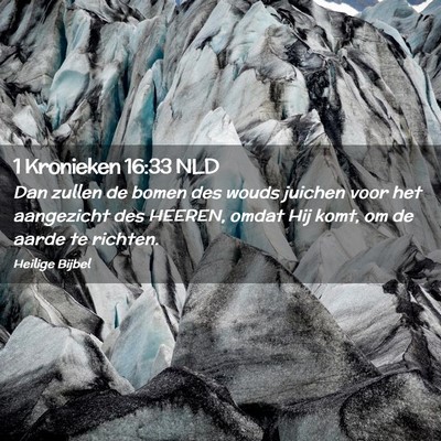 Picture 02 - 1 Kronieken 16:33 NLD - Dan zullen de bomen des wouds juichen voor het - Bible Verse Picture