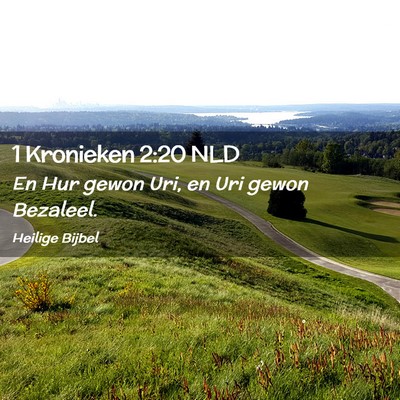 Picture 02 - 1 Kronieken 2:20 NLD - En Hur gewon Uri, en Uri gewon - Bible Verse Picture