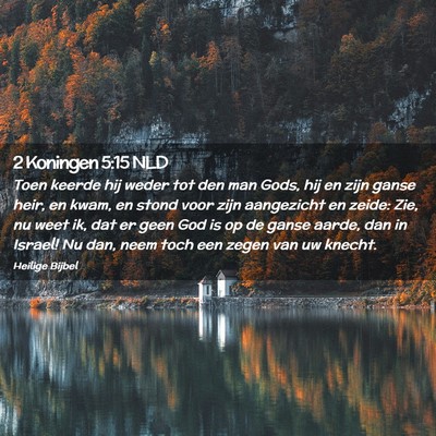 Picture 02 - 2 Koningen 5:15 NLD - Toen keerde hij weder tot den man Gods, hij en - Bible Verse Picture