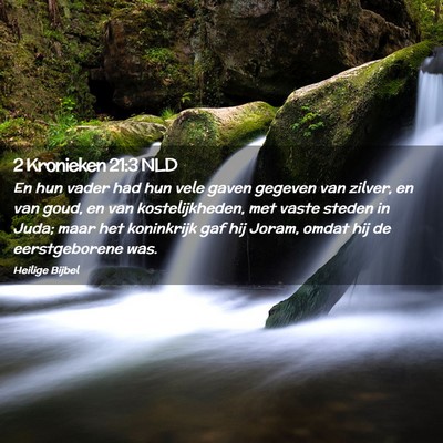 Picture 02 - 2 Kronieken 21:3 NLD - En hun vader had hun vele gaven gegeven van - Bible Verse Picture