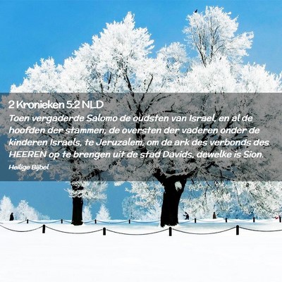 Picture 02 - 2 Kronieken 5:2 NLD - Toen vergaderde Salomo de oudsten van Israel, en - Bible Verse Picture