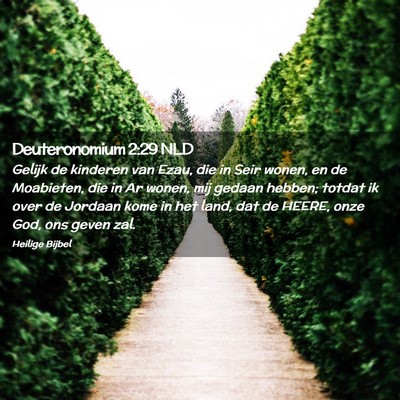 Picture 02 - Deuteronomium 2:29 NLD - Gelijk de kinderen van Ezau, die in Seir wonen, - Bible Verse Picture