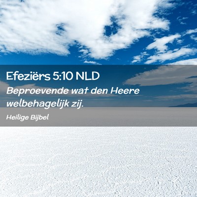 Picture 02 - Efeziërs 5:10 NLD - Beproevende wat den Heere welbehagelijk - Bible Verse Picture