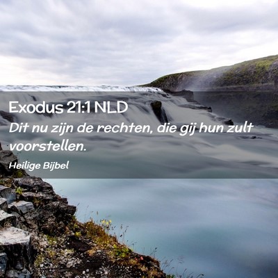 Picture 02 - Exodus 21:1 NLD - Dit nu zijn de rechten, die gij hun zult - Bible Verse Picture