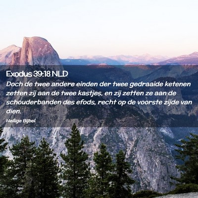 Picture 02 - Exodus 39:18 NLD - Doch de twee andere einden der twee gedraaide - Bible Verse Picture