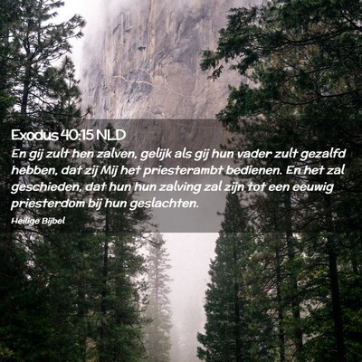 Picture 02 - Exodus 40:15 NLD - En gij zult hen zalven, gelijk als gij hun vader - Bible Verse Picture