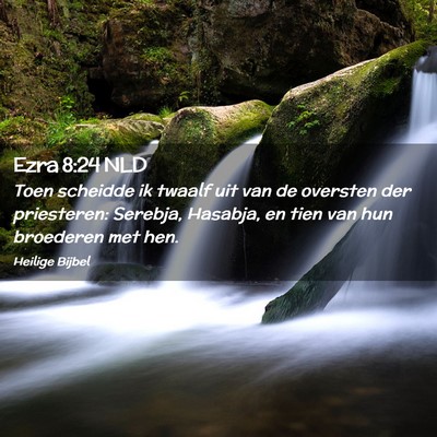 Picture 02 - Ezra 8:24 NLD - Toen scheidde ik twaalf uit van de oversten der - Bible Verse Picture