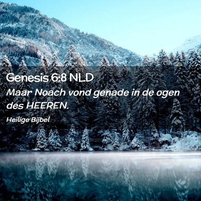 Picture 02 - Genesis 6:8 NLD - Maar Noach vond genade in de ogen des - Bible Verse Picture