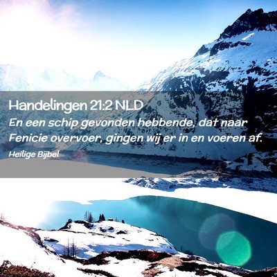 Picture 02 - Handelingen 21:2 NLD - En een schip gevonden hebbende, dat naar Fenicie - Bible Verse Picture