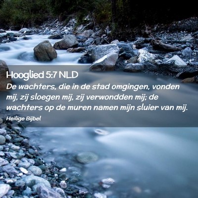 Picture 02 - Hooglied 5:7 NLD - De wachters, die in de stad omgingen, vonden mij, - Bible Verse Picture