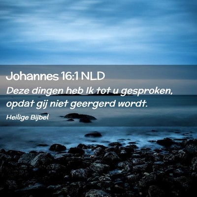 Picture 02 - Johannes 16:1 NLD - Deze dingen heb Ik tot u gesproken, opdat gij - Bible Verse Picture