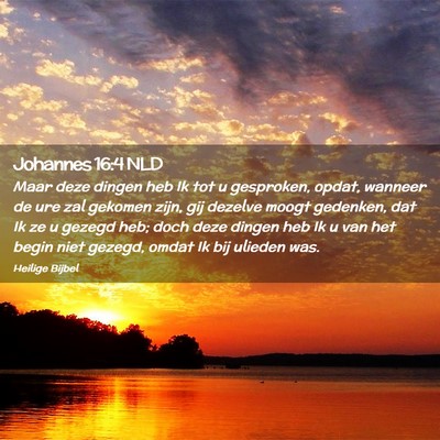 Picture 02 - Johannes 16:4 NLD - Maar deze dingen heb Ik tot u gesproken, opdat, - Bible Verse Picture